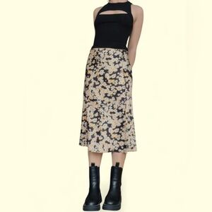 Floral Midi Skirt
